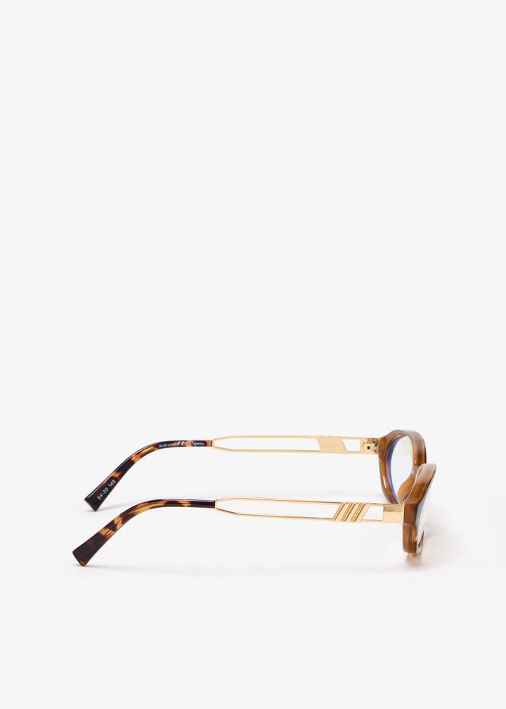 Le Specs - LUNITA BLUE LIGHT GLASSES - Side View