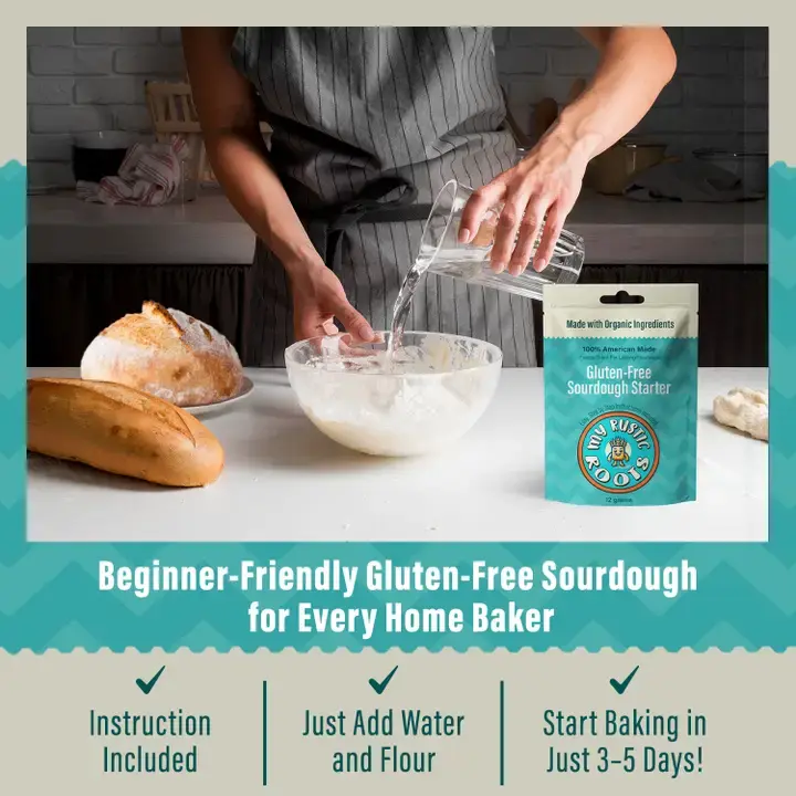 Organic Gluten-Free Sourdough Starter Culture -