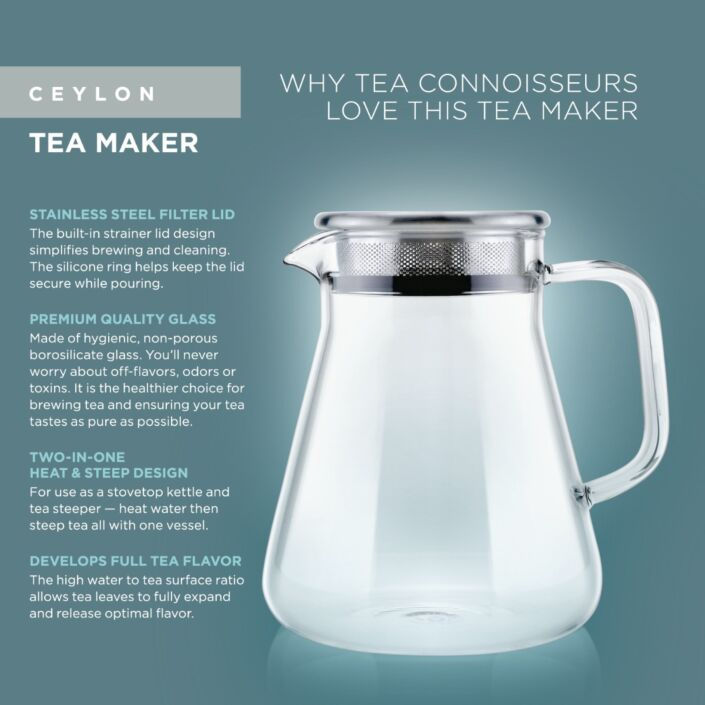Thumbnail: Teabloom One-Touch Tea Maker (27 oz / 2-3 Cups)