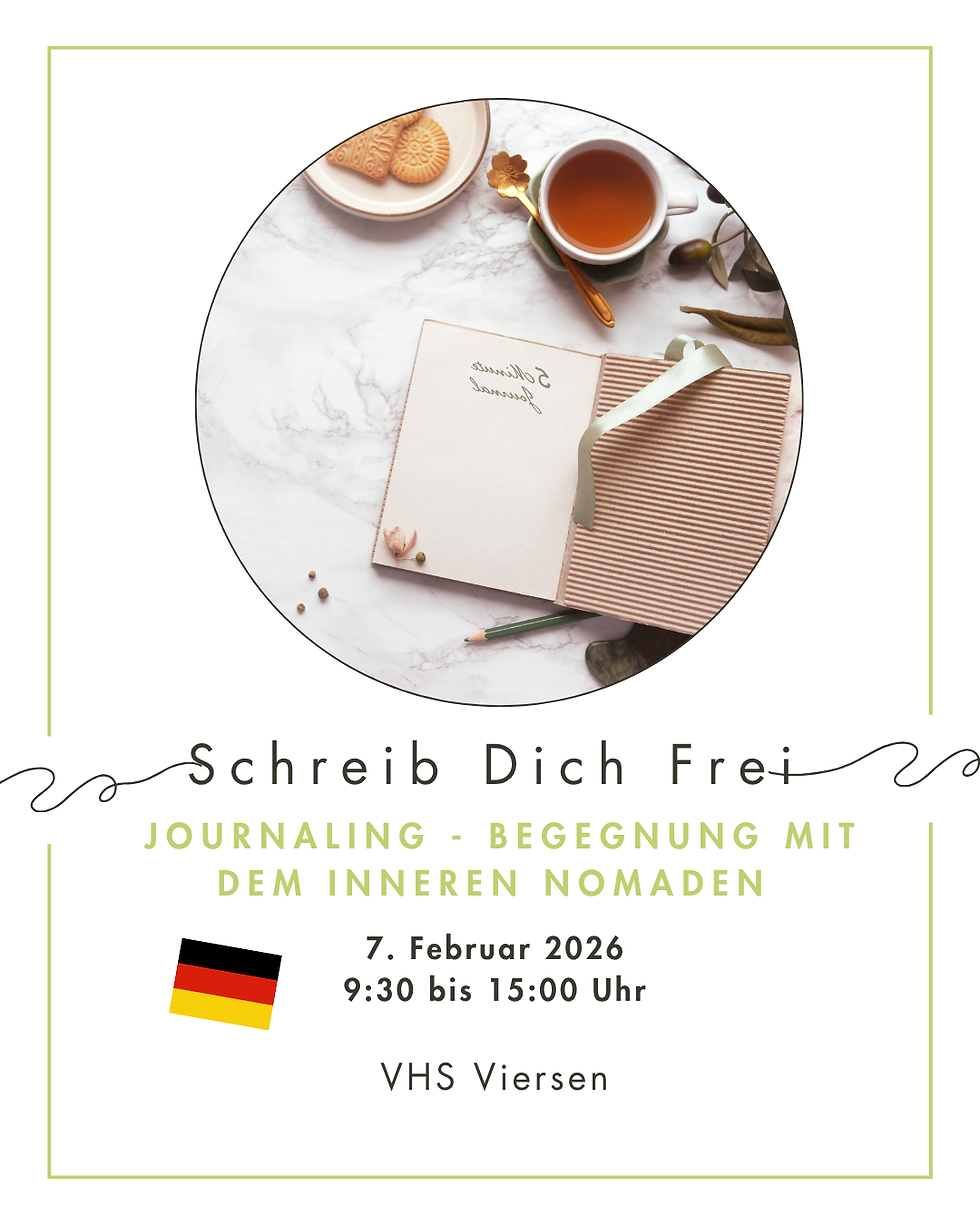 JOURNALING - Begegnung mit dem inneren Nomaden