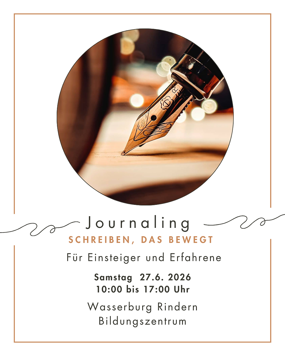 Journaling für Einsteiger- Wasserburg Rindern