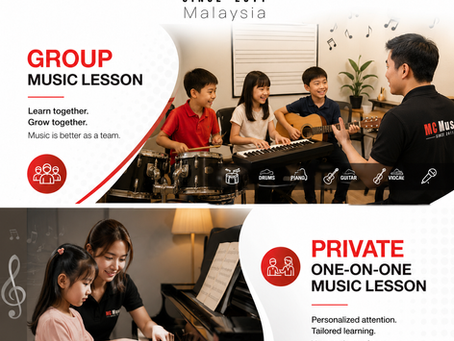 Private vs Group Music Lessons