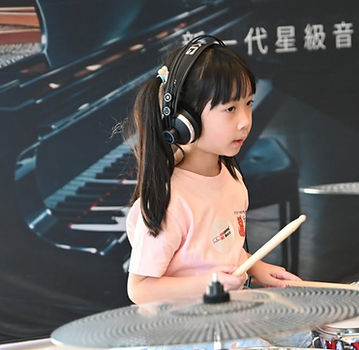 Kids drum performance