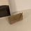 Thumbnail: Small suede lambskin leather shoulder tote bag