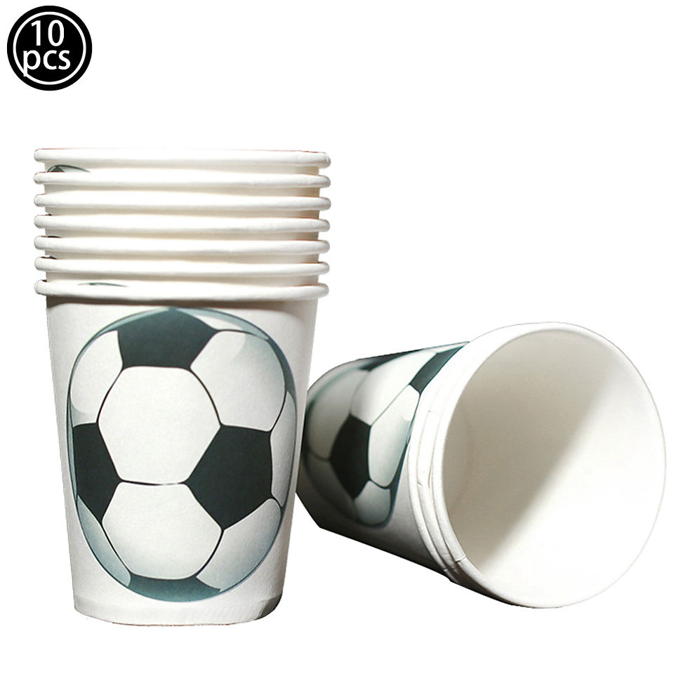 Thumbnail: Football Luminous Tattoos For Kids Soccer Ball Temporary Tattoo Sticker Glow In 
