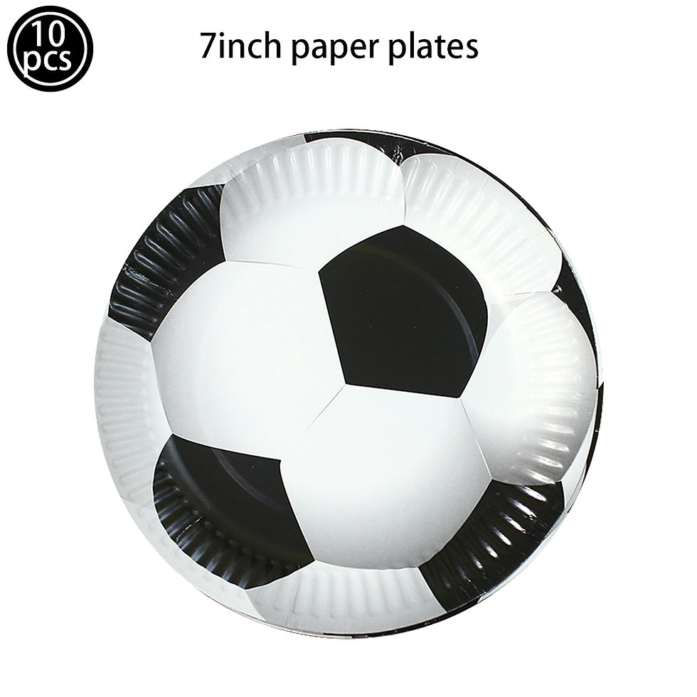 Thumbnail: Football Luminous Tattoos For Kids Soccer Ball Temporary Tattoo Sticker Glow In 
