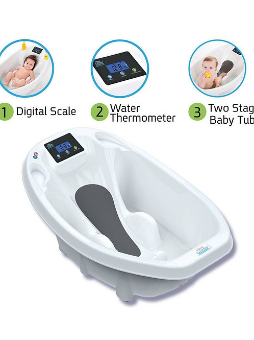 Aqua Scale 3 In 1 Digital Baby Bath | Pushchairsandcarseat