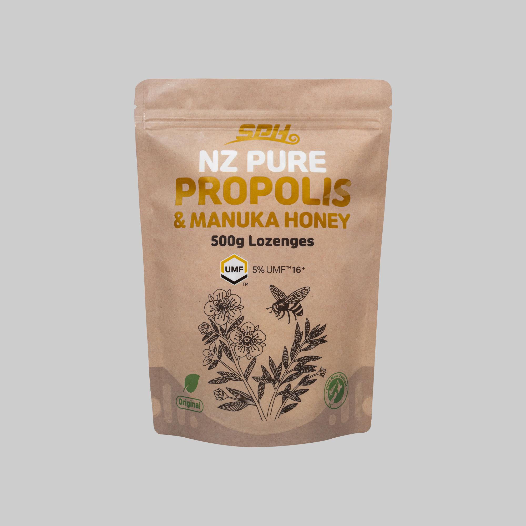 뉴질랜드 프로폴리스 & 마누카 허니 로젠지 500g
