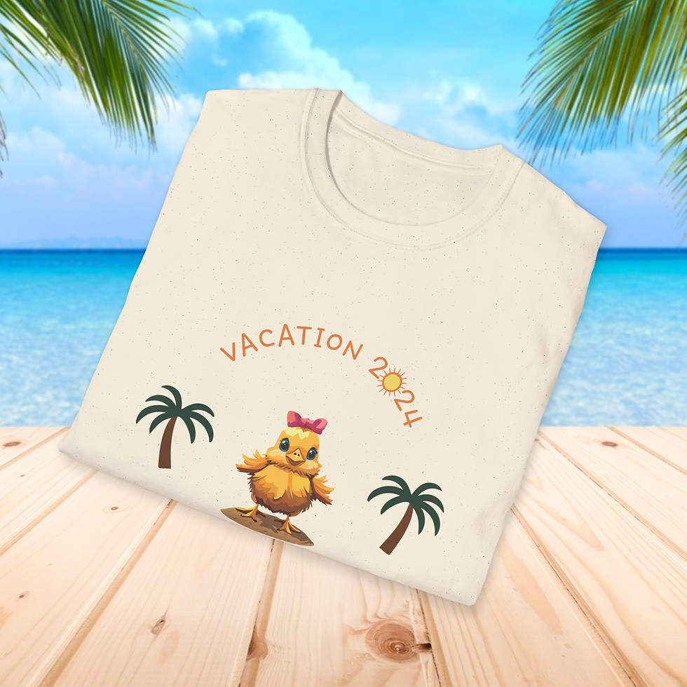 Thumbnail: Funny Chicken Family Vacation Shirt 2024 - Sister