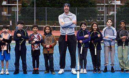 clapham kids tennis lesson school holiday