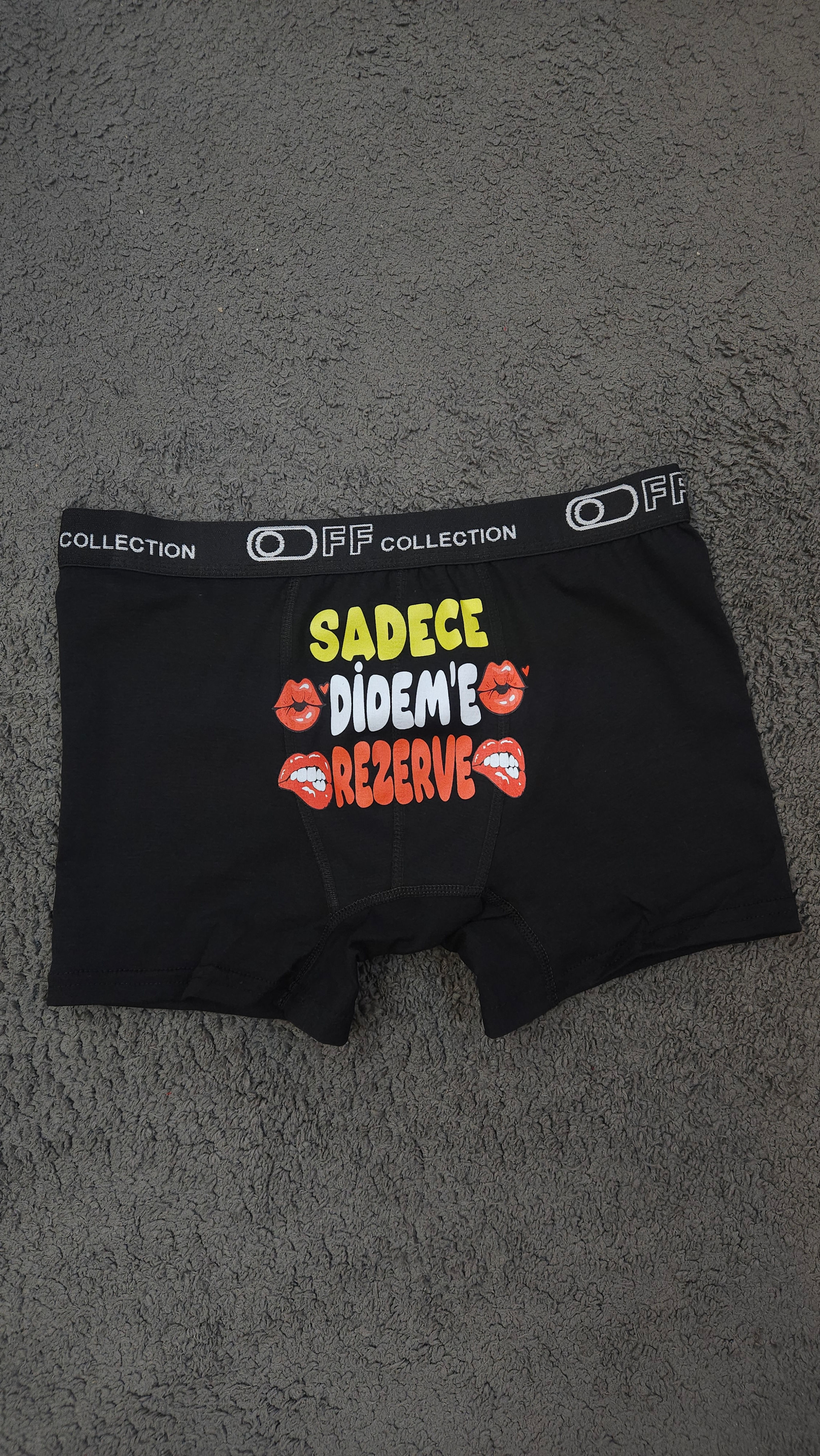 KİŞİYE ÖZEL BASKILI BOXER