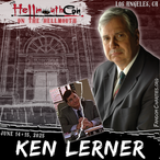 Ken Lerner holding a ripped photo of Principal Flutie at his desk in front of sketch of Sunnydale High HellmouthCon on the Hellmouth June 14 and 15 2025