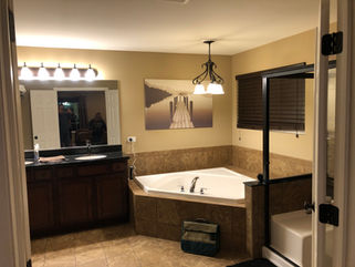 before bathroom renovation