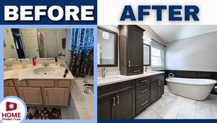 Before & After: Stunning Bathroom Remodel with Expanded Shower and Soaking Tub
