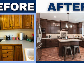 Old Kitchen Design Gets Remodeled into WARM Modern Farmhouse Magic!