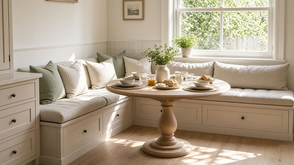 kitchen banquette design