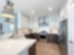 Maple Ranch Kitchen Design, white upper cabinets, graphite stained lower cabinets