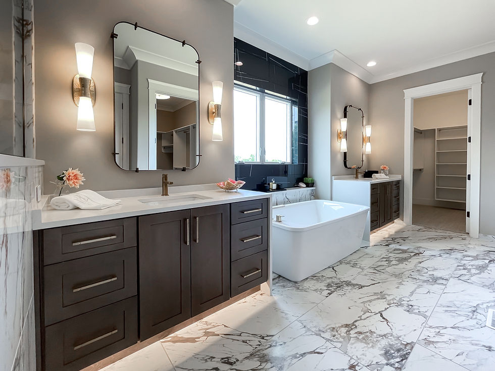 luxury master bathroom design
