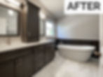 bathroom remodel after
