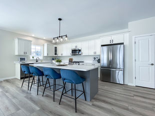 Kitchen design of Cedar Ranch Model Home
