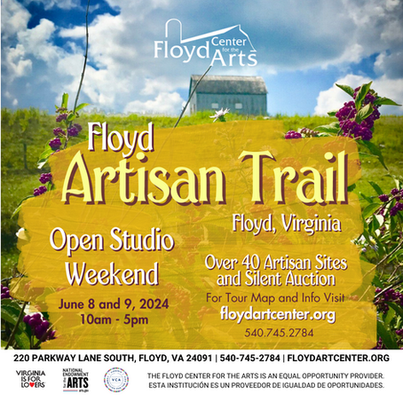 Floyd Artisan Trail June 8 & 9