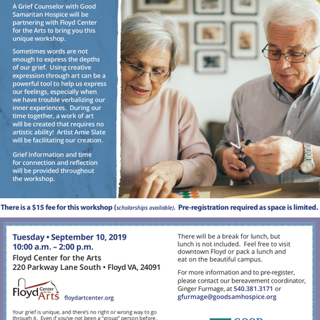 Grief Relief Through Art