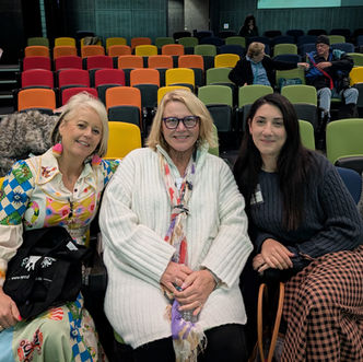 Ali, Mandy and Deanna at the conference