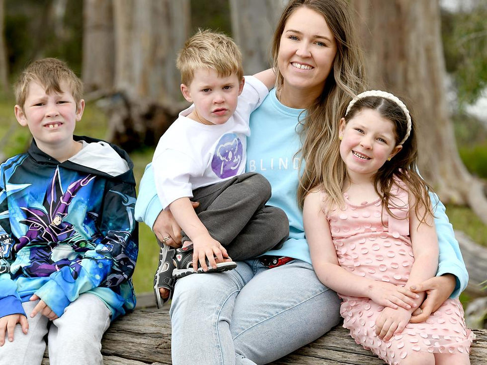 Renee Staska's children have been diagnosed with Niemann-Pick Type C, which causes childhood dementia.