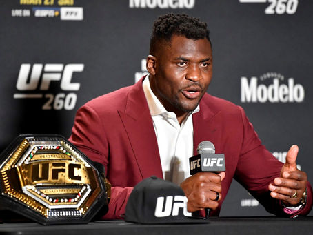 Heavy is the head that wears the crown: Francis Ngannou