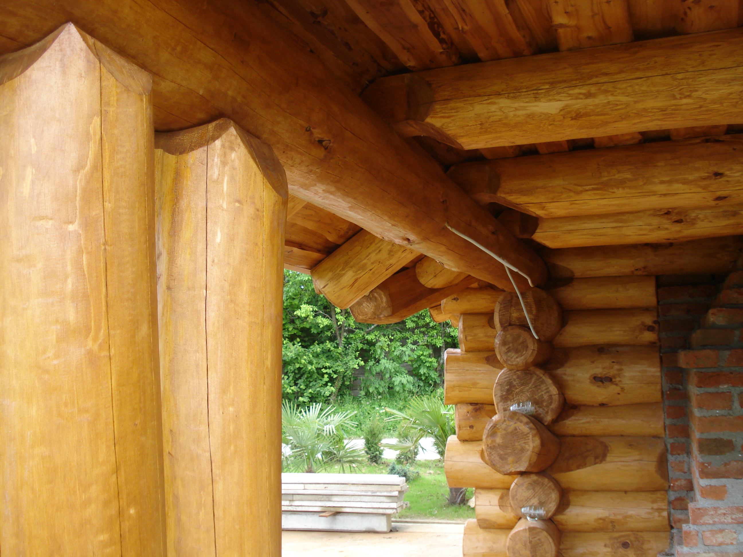 Debarked natural log