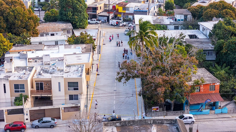 La pavimentación de la calle Quintana Roo, ubicada en la zona norte de Tampico, beneficiará a más de 70 habitantes.