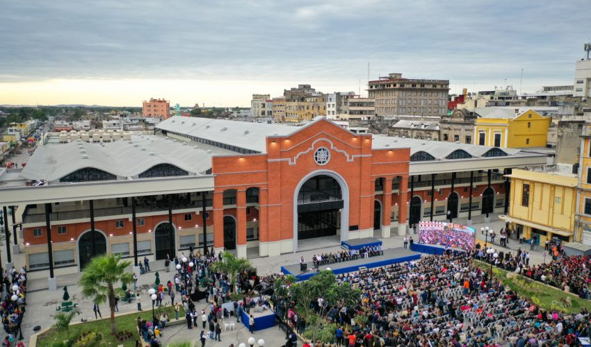 El mercado municipal de Tampico, ubicado en el Centro Histórico de la ciudad.