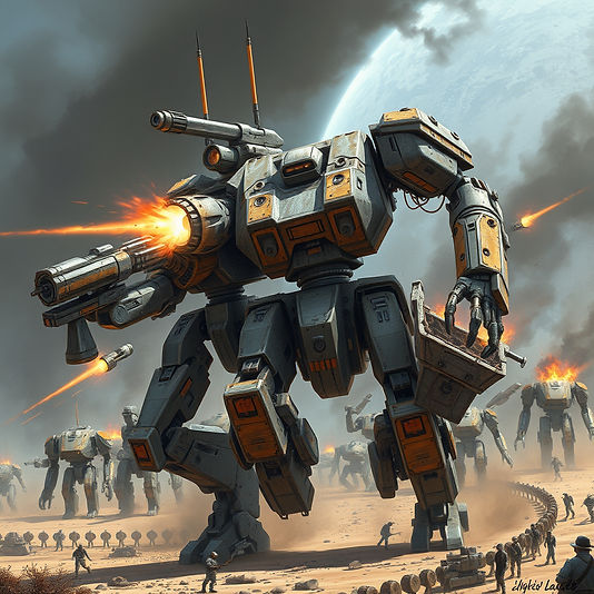 large scale fantasy futuristic robot war.jpg