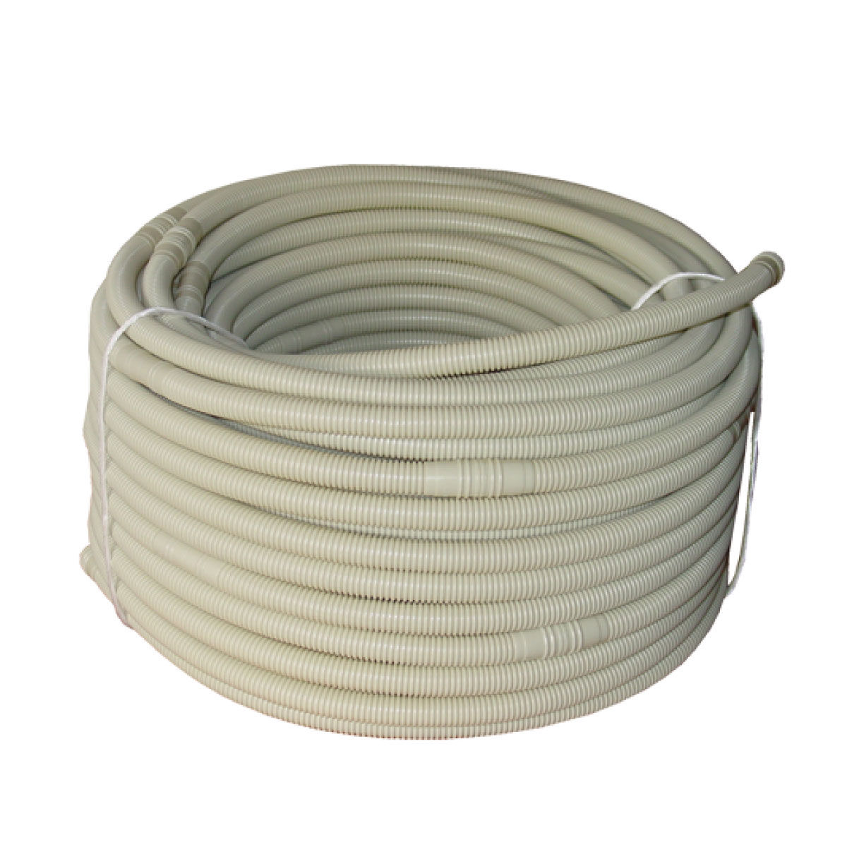 16mm  50m coil  Double layered PVC Flexible drain hose Beige