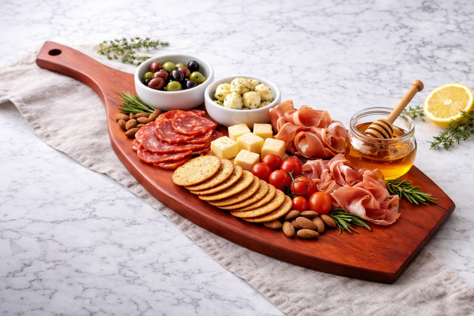 Solid Walnut Charcuterie Board