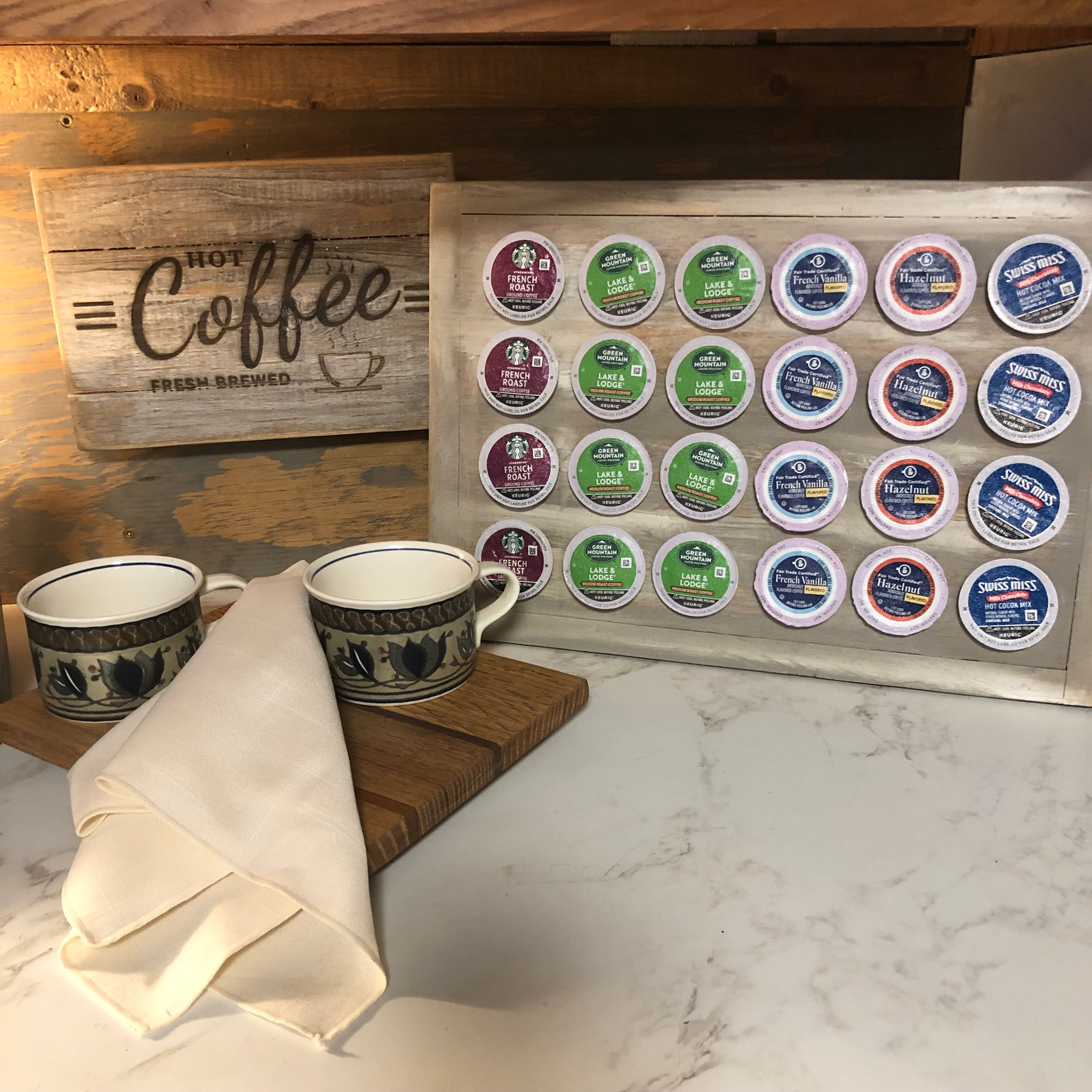 K Cup Holder Gray Wash