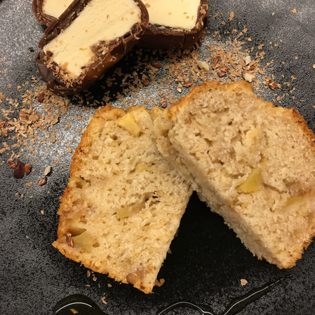 Veganes Apfelkuchenbrot