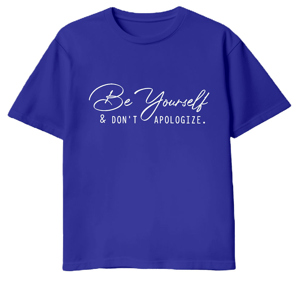 Thumbnail: Be Yourself & Don't Apologize