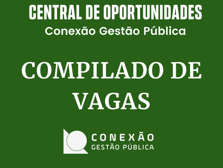 Compilado de Vagas Gerais