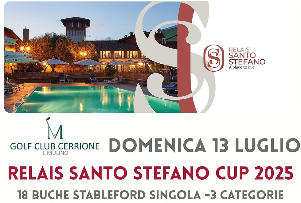 RELAIS SANTO STEFANO CUP