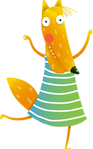 Fox de dibujos animados