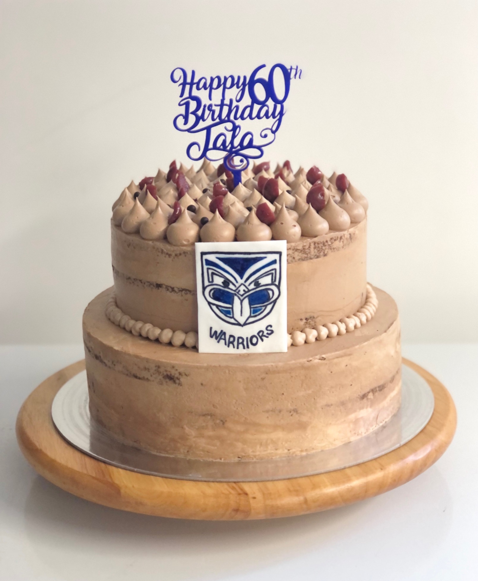 Le Sud Patisserie custom cake — handcrafted French-inspired design, Auckland