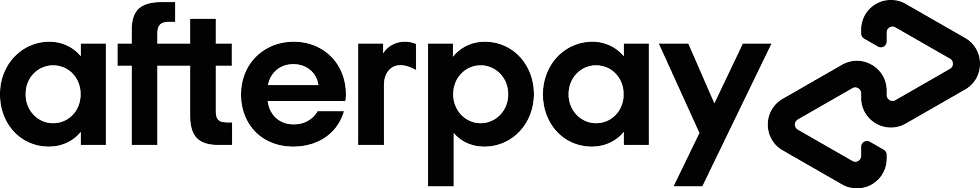 Afterpay's logo showcases a sleek, modern design with stylized lettering and an interlocking symbol, symbolizing its innovative approach to payment solutions.