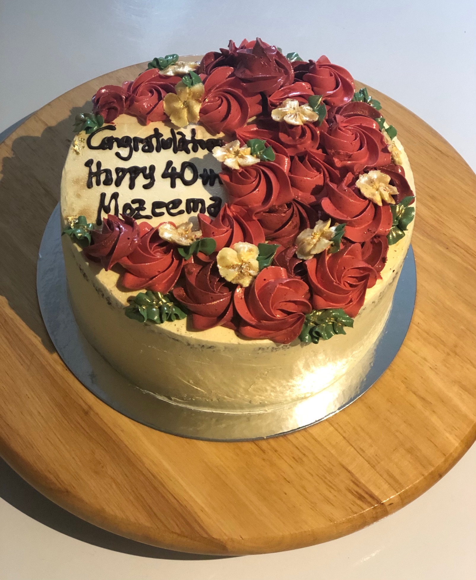 Le Sud Patisserie custom cake — handcrafted French-inspired design, Auckland