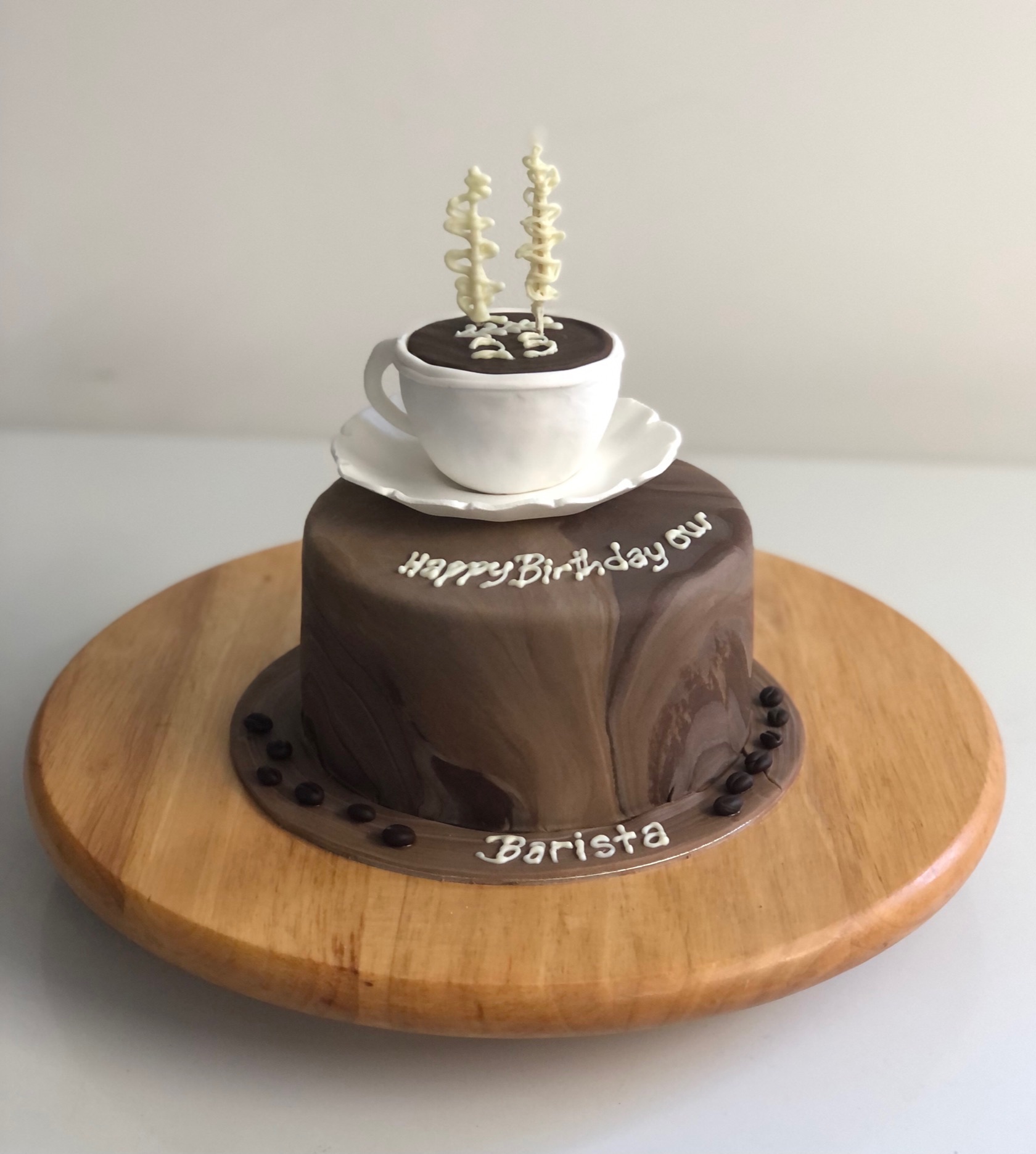 Le Sud Patisserie custom cake — handcrafted French-inspired design, Auckland