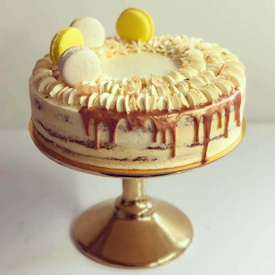 Carrot Cake with Vanilla Cream Cheese Buttercream