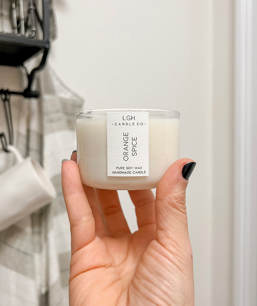 Thumbnail: Mini Glass Tumbler Candle