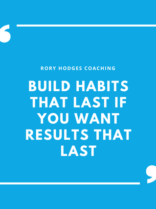 Forming habits and replenishing lost momentum