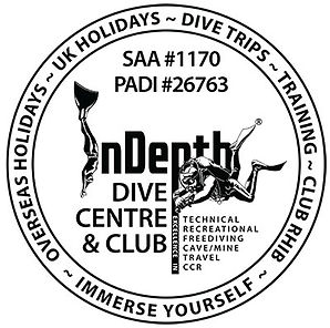 InDepth Dive Club logo.