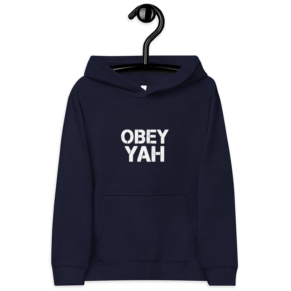 Thumbnail: Childrens fleece hoodie
